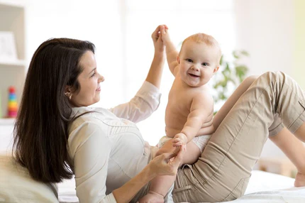 Bond with mother and child.